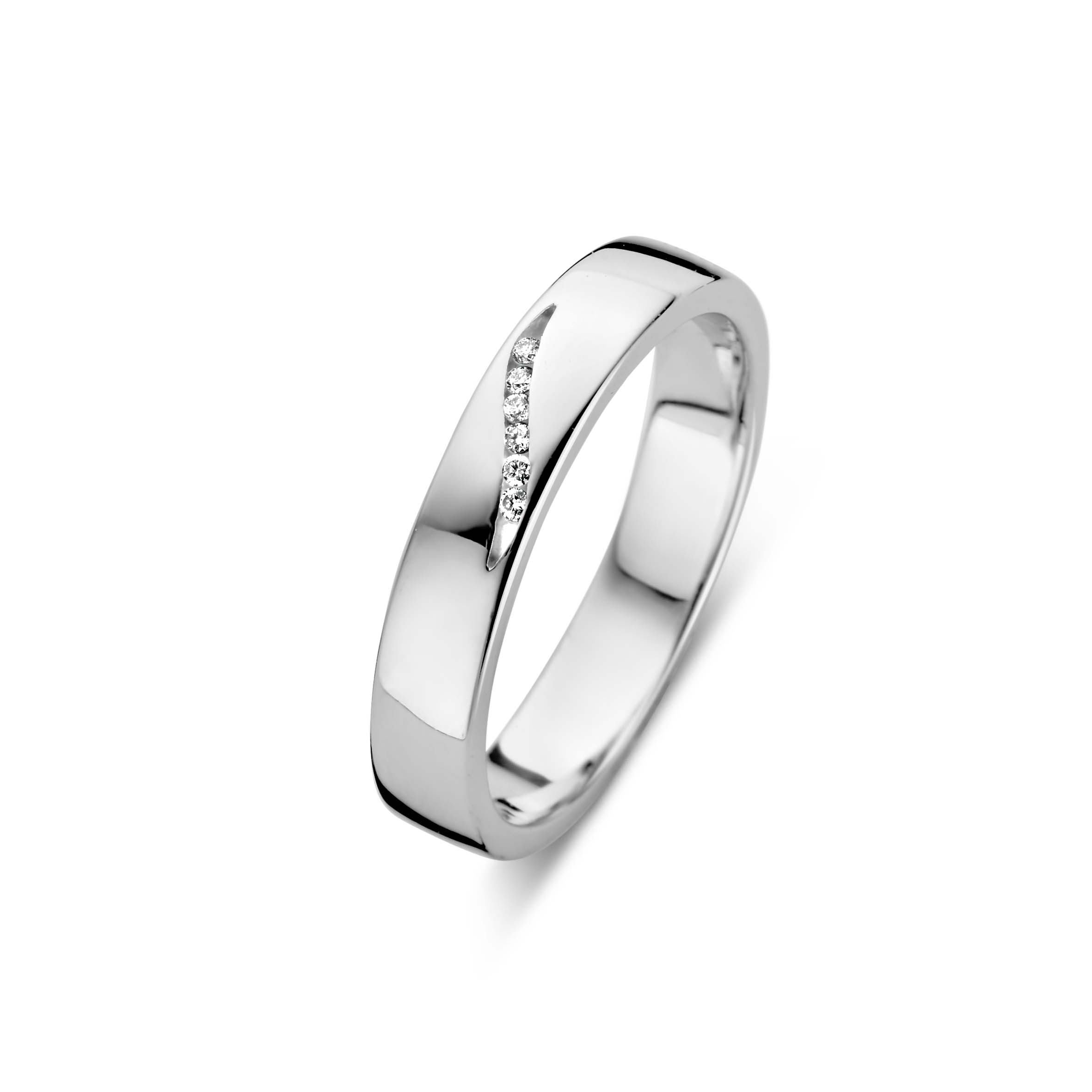 pot risico Vaardigheid Forever Yours zilveren ring met echte diamant - Juwelier Sjaak knijn