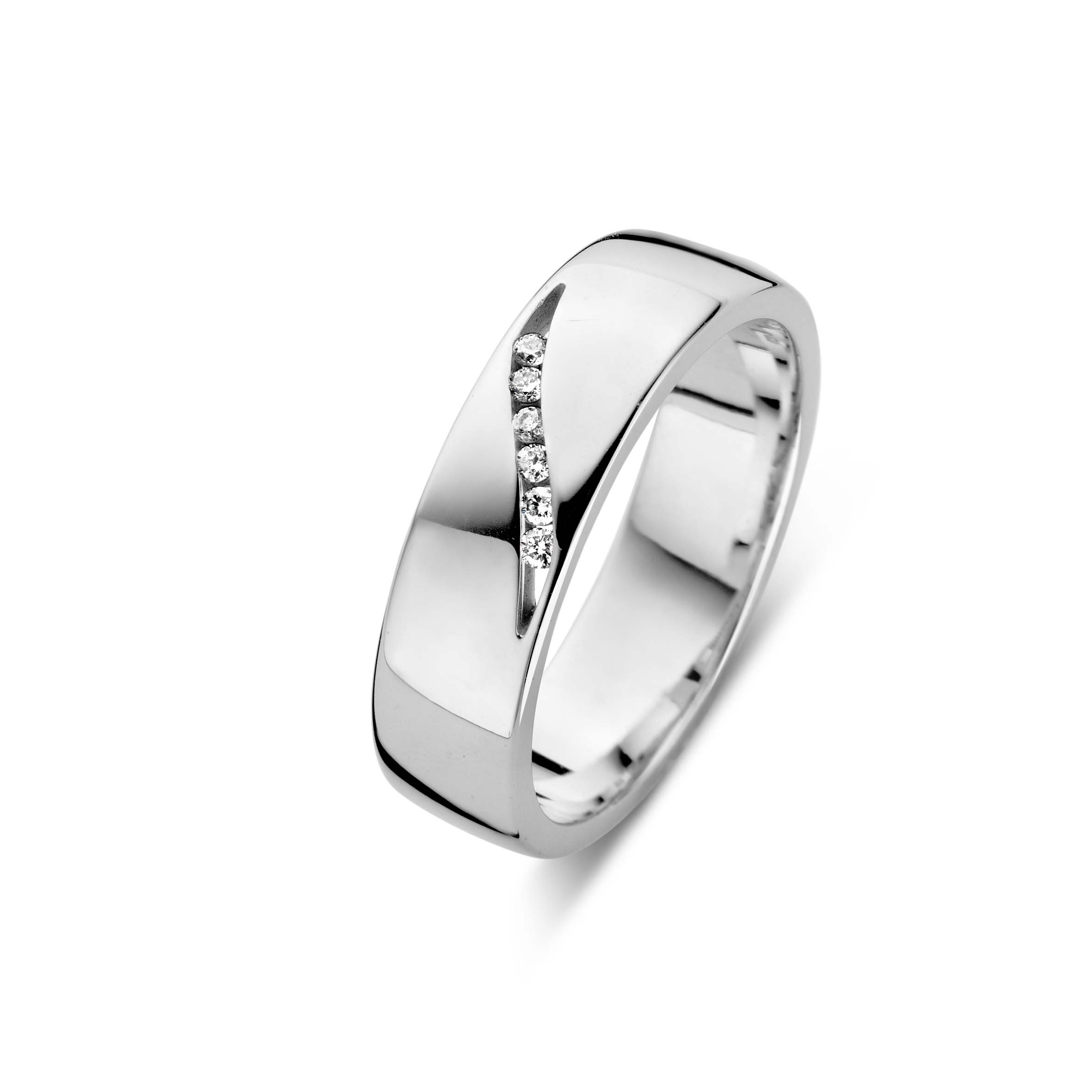 Regeneratief Begrijpen domesticeren Forever Yours zilveren ring met grotere diamant - Juwelier Sjaak knijn